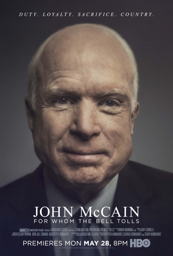 John McCain for Whom the Bell Tolls promo poster